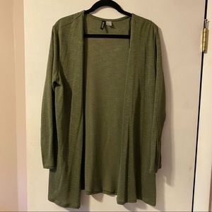 Green Cardigan